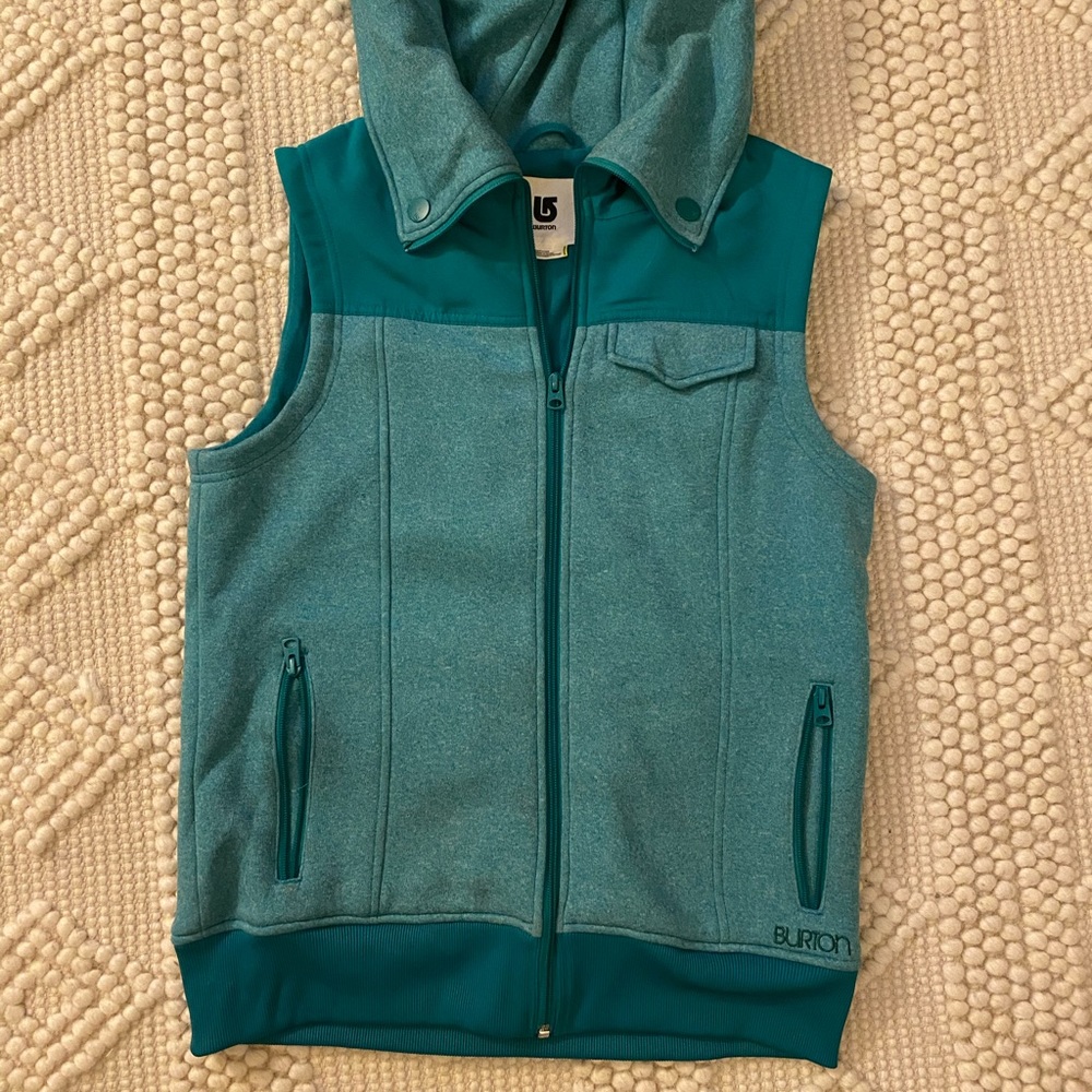 Burton Vest with Oversized Hood